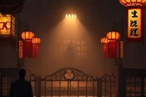 科幻剧《静默频率》里调音师对着频谱仪调试的画面